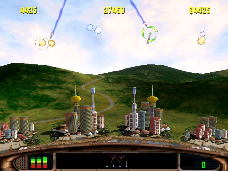 Missile Command screenshot 5 for Playstation